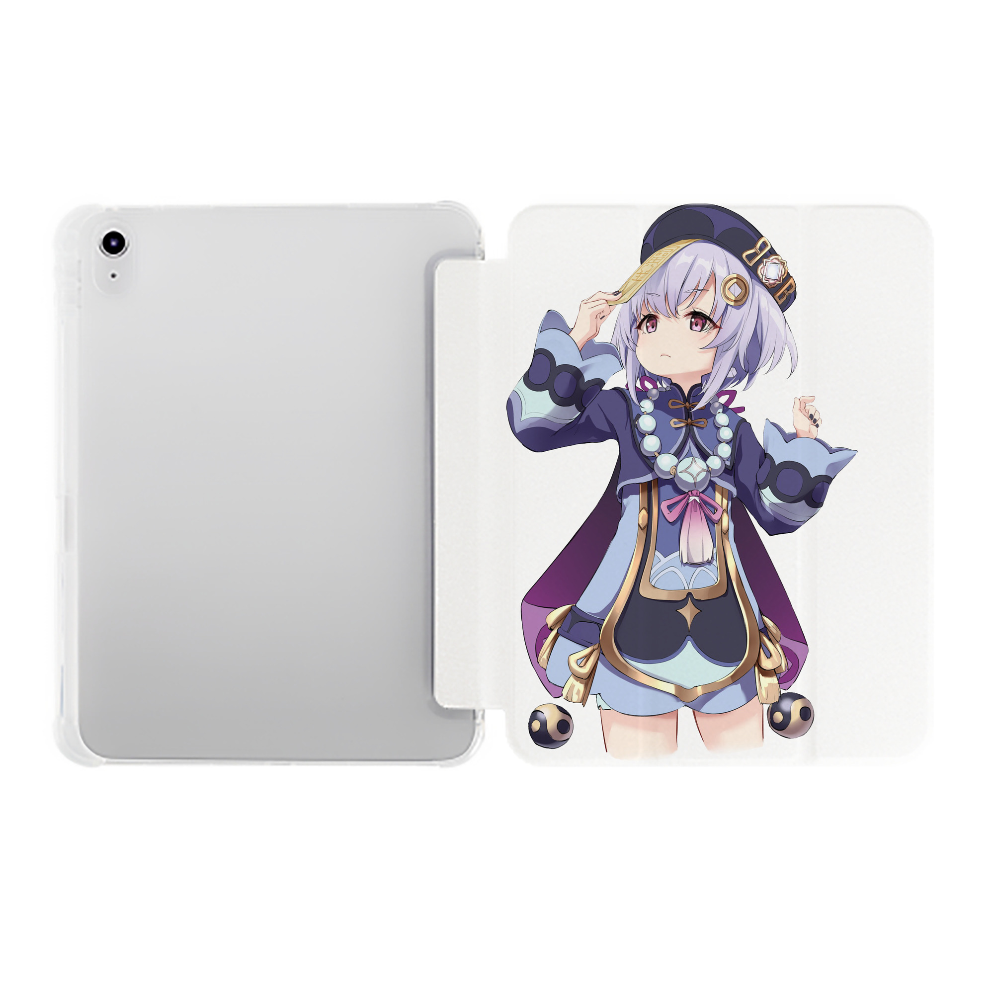 げんし神 七七 なな  genshin Nana IPad ケース ペン収納付き 三つ折りスタンド PUレザー×シリコン 対応機種9.5/10.5/10.9インチ